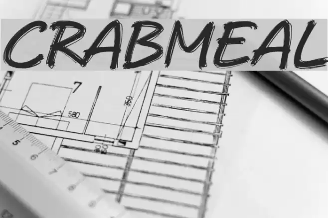 Crabmeal Шрифта examples