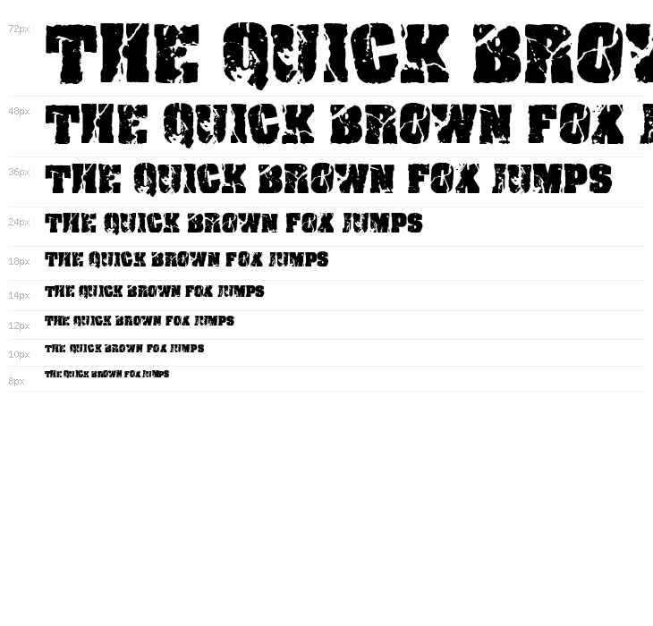 Crack and Bold Regular Waterfall