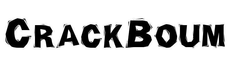 CrackBoum Font