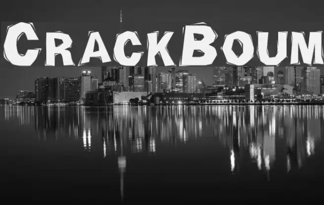 CrackBoum フォント examples