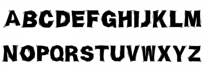 CrackBoum 字体 小写