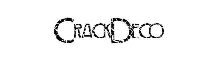 CrackDeco  Frei Schriftart Herunterladen