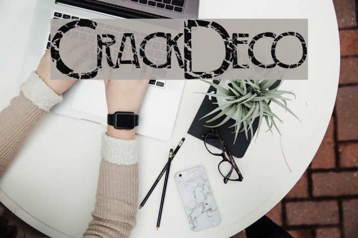 CrackDeco لخطوط تنزيل examples