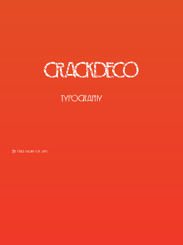 CrackDeco Poster