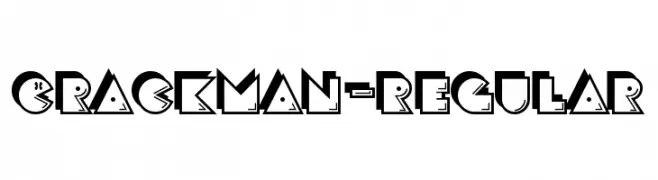 CrackMan-Regular  Descarca Fonturi Gratis