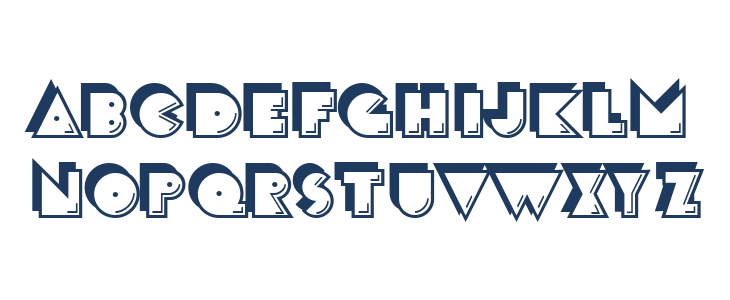 CrackMan-Regular Lowercase