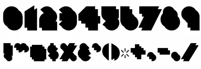 CrackManBack-Regular Font OTHER CHARS