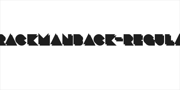 CrackManBack-Regular Logo