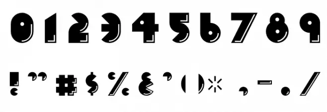 CrackManFront-Regular Font OTHER CHARS