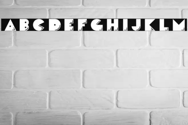 CrackManFront-Regular Font examples