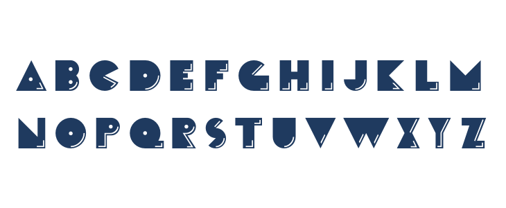 CrackManFront-Regular Lowercase