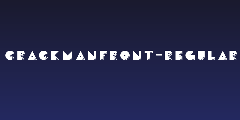 CrackManFront-Regular Social Header
