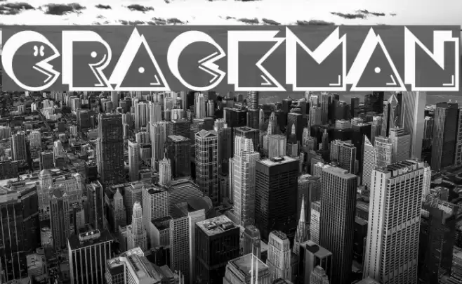 CrackMan フォント examples