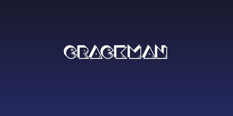CrackMan Social Header