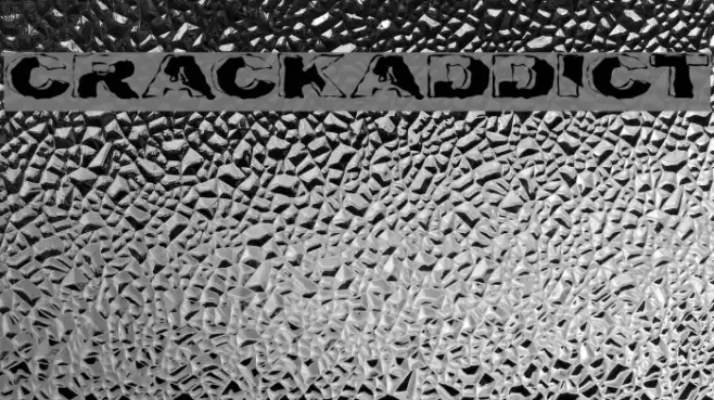 Crackaddict フォント examples