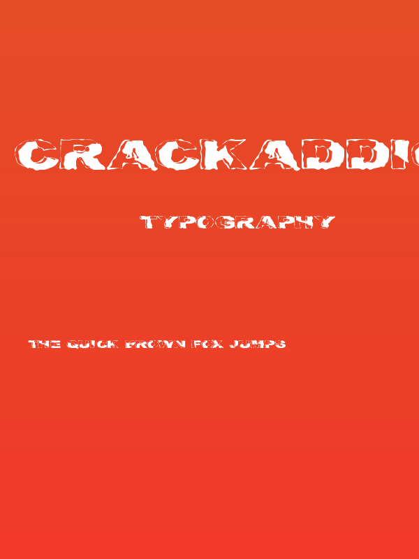 Crackaddict Poster