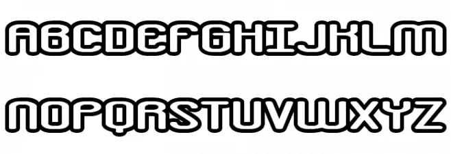 Crackdown O1 BRK 字体 大写