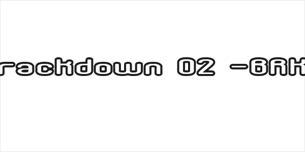 Crackdown O2 -BRK- Logo