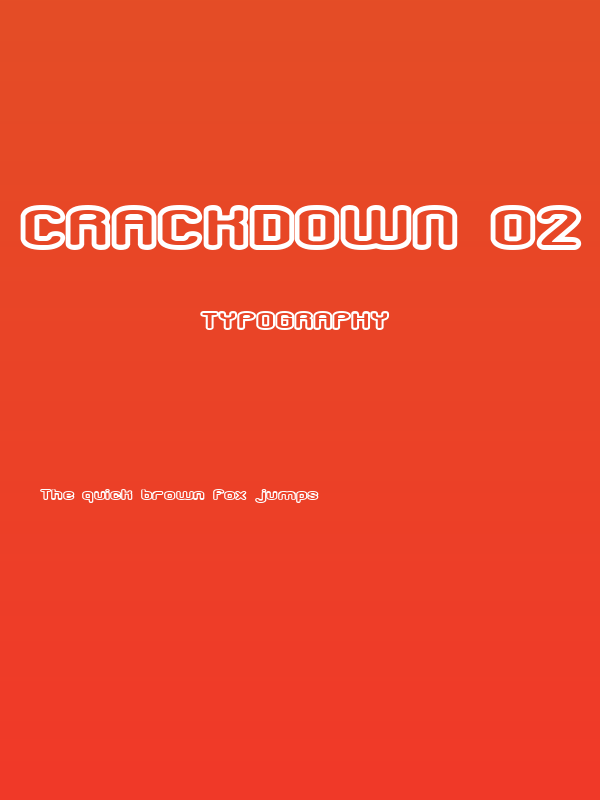 Crackdown O2 -BRK- Poster
