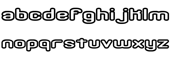 Crackdown O2 -BRK- Font LOWERCASE