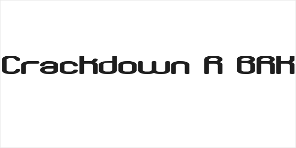 Crackdown R BRK Logo