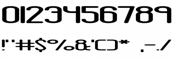 Crackdown R2 BRK फ़ॉन्ट अन्य घर का काम