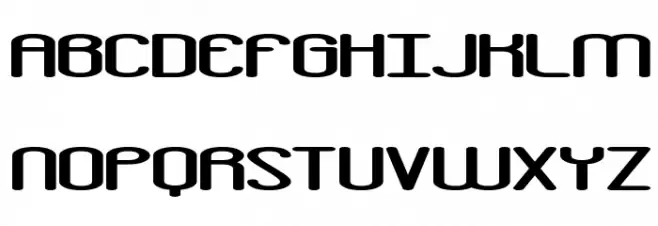 Crackdown R2 BRK Fonte MAIÚSCULAS