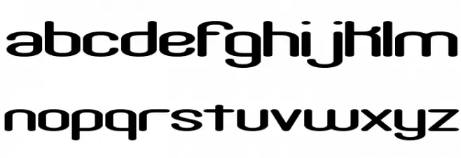 Crackdown R2 BRK Caratteri MINUSCOLO