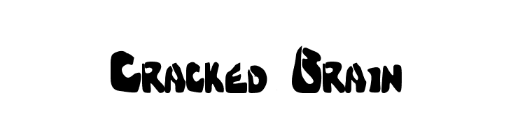 Cracked Brain  Fuentes Gratis Descargar