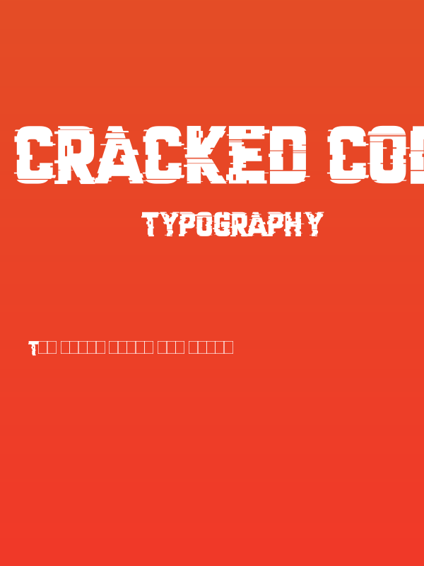 Cracked Code Poster
