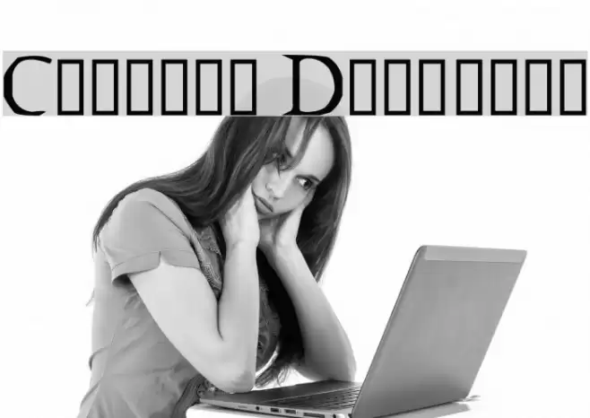 Cracked Dendrite Font examples