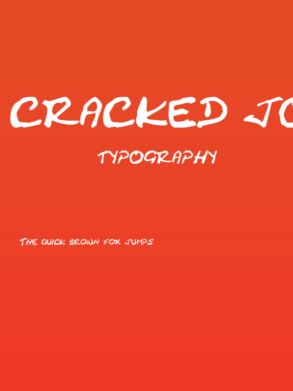 Cracked Johnnie Poster