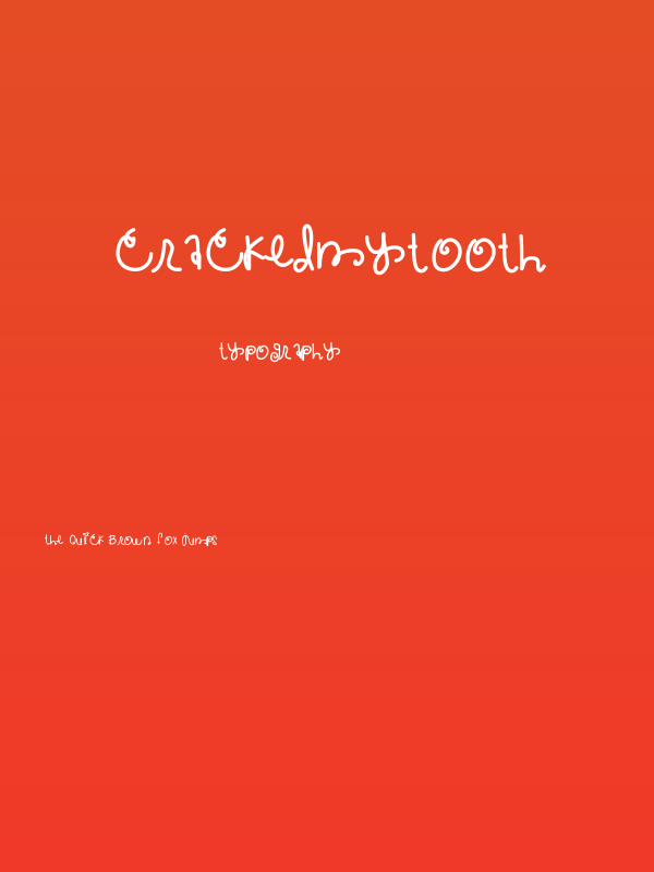 CrackedMyTooth Poster