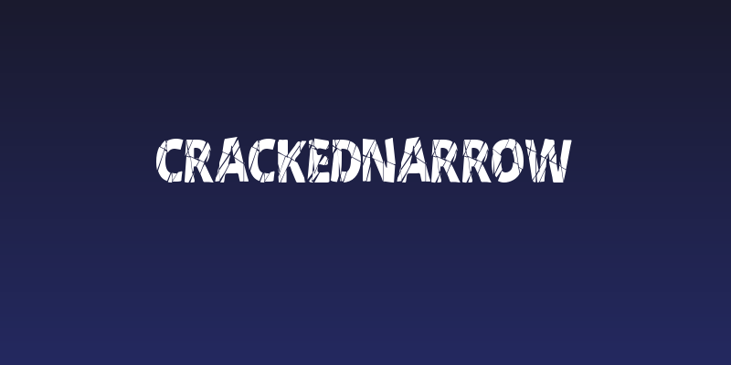 CrackedNarrow Social Header