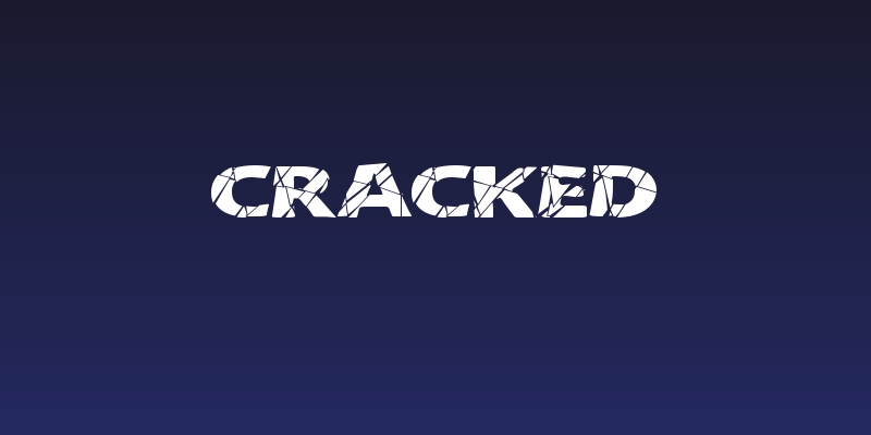 Cracked Social Header