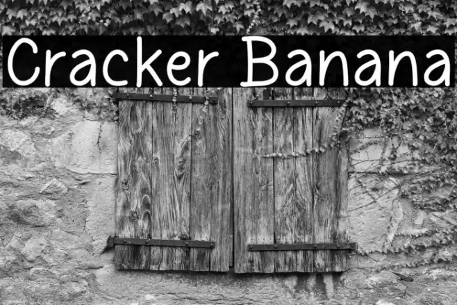 Cracker Banana Caratteri examples