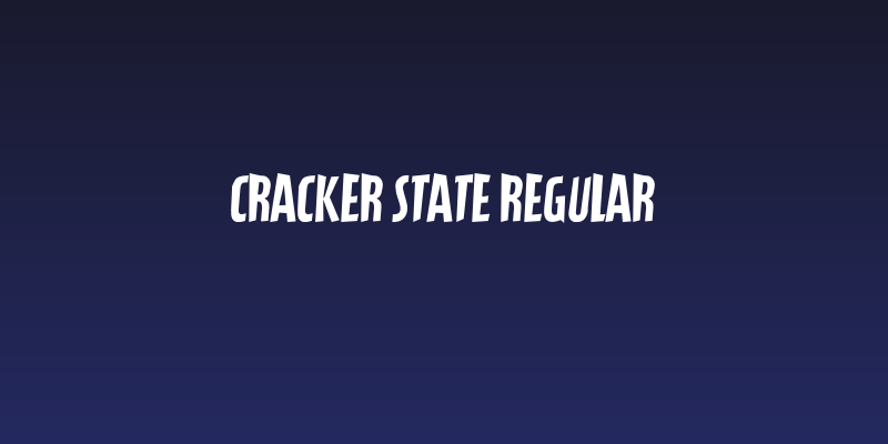 Cracker State Regular Social Header