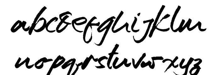 CrackerStateRegular Font LOWERCASE