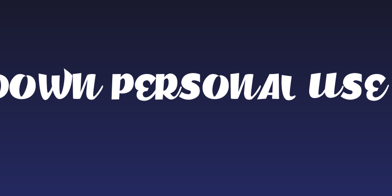Crackerdown Personal Use Regular Social Header