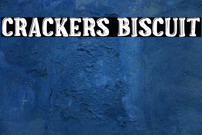 Crackers Biscuit Example 1