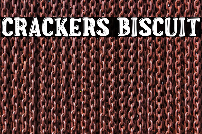 Crackers Biscuit Example 2