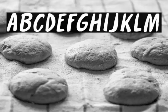 Crackers Demo Font examples