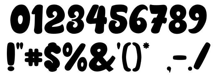 Crackers Font OTHER CHARS