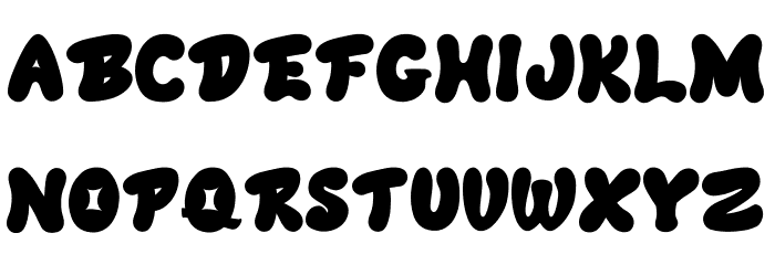 Crackers Font UPPERCASE