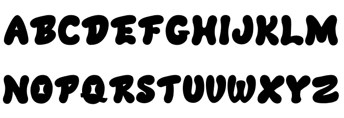 Crackers Font LOWERCASE