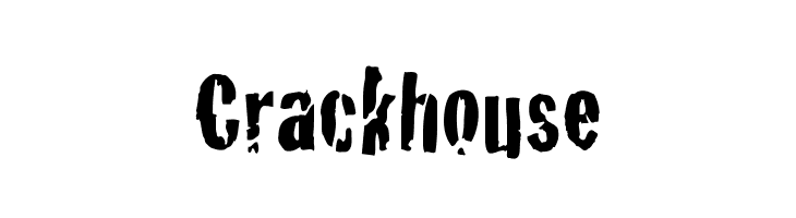 Crackhouse  baixar fontes gratis