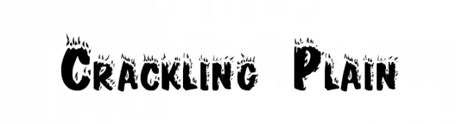 Crackling Plain  تنزيل الخطوط