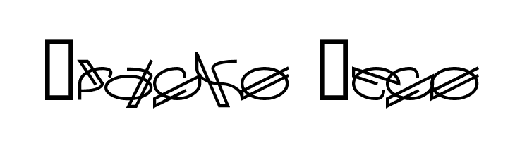Cracko Deco  font caratteri gratis