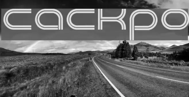 Crackpot Schriftart examples