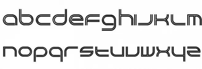 Crackpot Caratteri MINUSCOLO